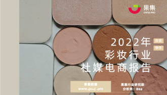 【果集·行研】2022年彩妆行业社媒电商报告