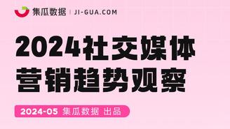 【集瓜数据】2024社交媒体营销趋势观察报告